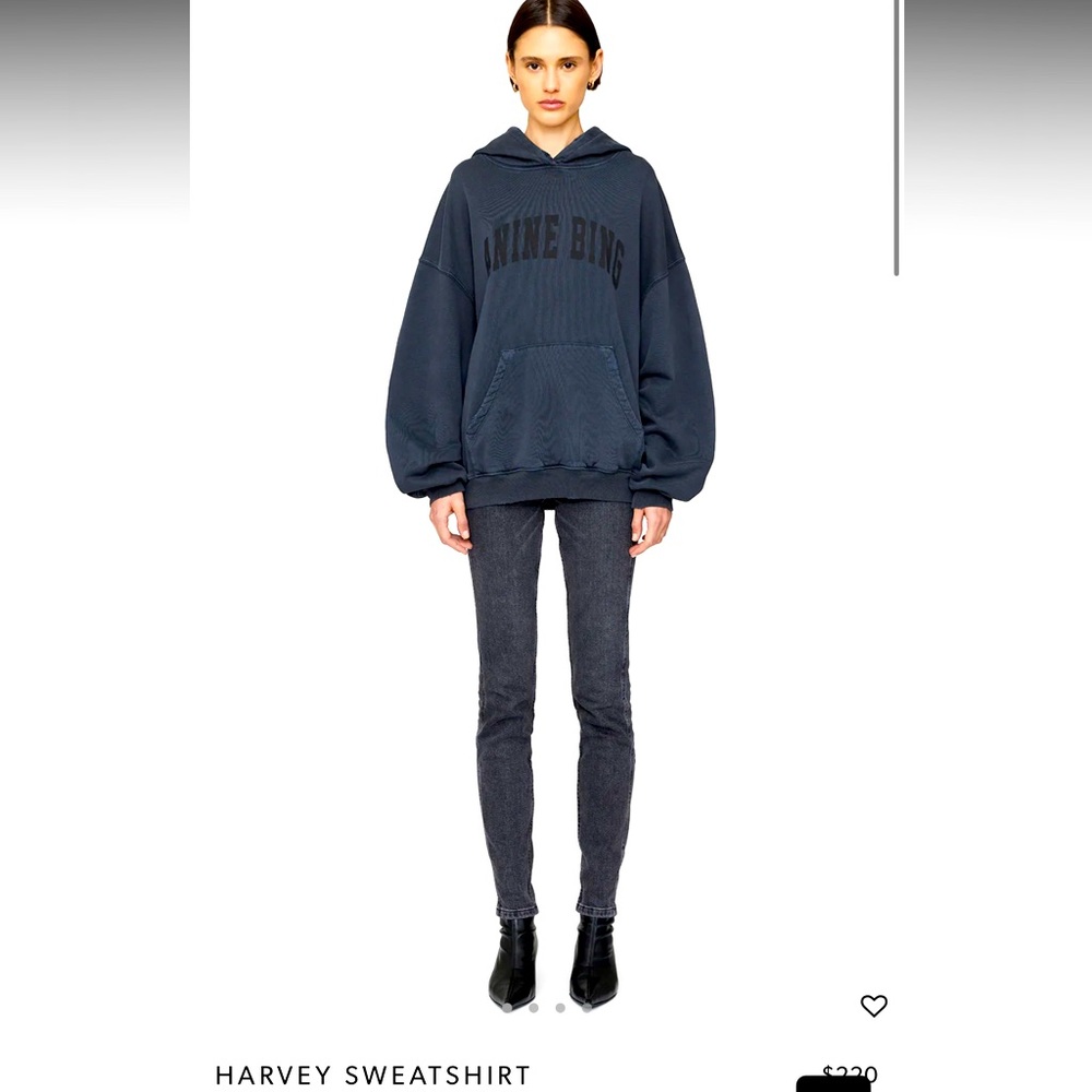 Anine Bing HARVEY SWEATSHIRT XS